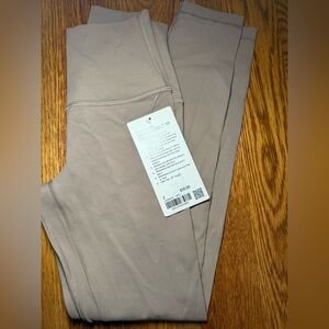 NEW WITH TAGS Lululemon Align Leggings High Rise 25” in Tan (Size 2)